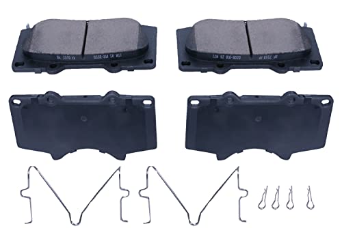 Image of Front Rear Brakes Pad Automotive Premium Ceramic Disc Brake Pads Set Vehicle Replacement Part for Lexus Infiniti Nissan Dodge Attitude Hyundai Accent D976-C