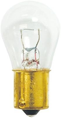 10 Pack 13 Watt S8 Single Contact Bayonet 12.8 Volts 700 Hours Clear High Intensity Lightbulb