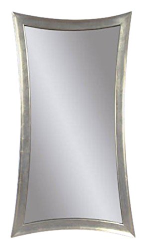 Bassett Mirror CompanyHour-Glass Wall , Silver Leaf