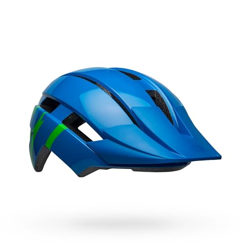 Bell Sidetrack II MIPS Youth Bike Helmet - Blue/Green - Size UC (47–54 cm)