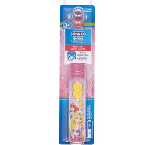 Oral-B Stages Power Kids Disney Princess Battery Toothbrush with Timer App