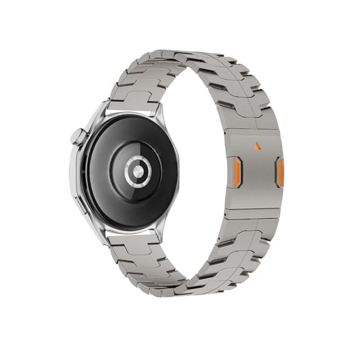 [PLYYQZM] 22mm�`�^���o���h,�ɍ��� Hua wei WATCH GT 6 5 Pro 4 46mm Runner2 Ultimate2 Band �������X�g�o���h�u���X���b�g�ɓK�p(Titanium,For Ultimate)