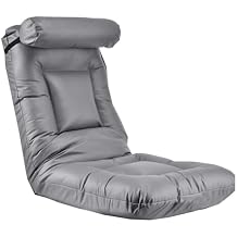 Floor Chair Floor Chair with Backrest Foldable, Floor Chair Adult Foldable Floor Lazy Sofa, Lazy Sofa Meditation Chair Window Chair, Foldable Floor Gaming Chair for Living Room /Beige
