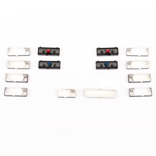 Air Conditioner Heater Climate Ventilation Control Buttons Switch Set Replacement for BMW X5 E53 5 Series E39 520