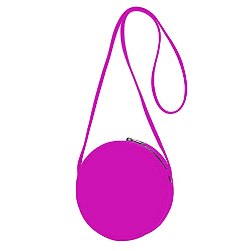 Image of Lify Women's Women's Round Crossbody Handbags Mini Shoulder Bag Round Crossbody Wallet, Fashion Circle Crossbody Purse Clutch Handbag- 1 Piece