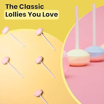 Smarties Double Lollies - Gluten Free, Peanut Free, Fat Free Assorted Fruity Flavors Lollipops - Low Calorie Perfect for Birthdays, Parties - Made by US Candy Company Since 1949-9 oz Bag (Pack of 1)