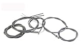vespa tacho ausbauen  Bowdenzug-Set (7-teilig) Tacho, Gaszug, Kupplungszug, Bremszug, Starterzug, Chockezug von RMS für Vespa P125X, P150 S, P150X, P200 E, P80, PX80, PX100 E, PX125 E, PX 125 E Lusso EFL Arcobelando Elesta
