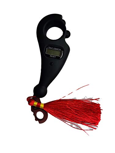 ROYAL WIND Finger Counter-Islamic Tasbih Digital Finger Rotating Prayer Beads with Digital Counter Counter for Prayer Muslim Tally Counter Digital Tasbeeh Beads Muslim