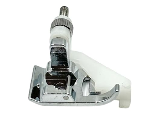 Image of ZENITH Blind Hem Pressure Foot Snap on Type for Automatic Electric Low Shank Sewing Machines Suitable for Usha Janome Brother Singer etc Steel Finish (Blind Hem)