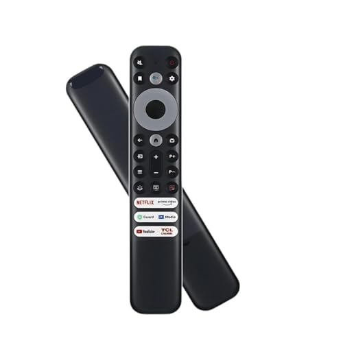 TTH Compatible for TCL Tv Remote Original RC902V Model Bezel-Series P635 Pro Series (Non Voice Command Remote Control) (Without Google Assistant Feature)