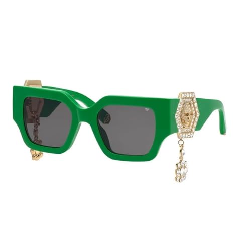 Philipp Plein Spp103s, lunettes de soleil femme au design glamour et finition exclusive