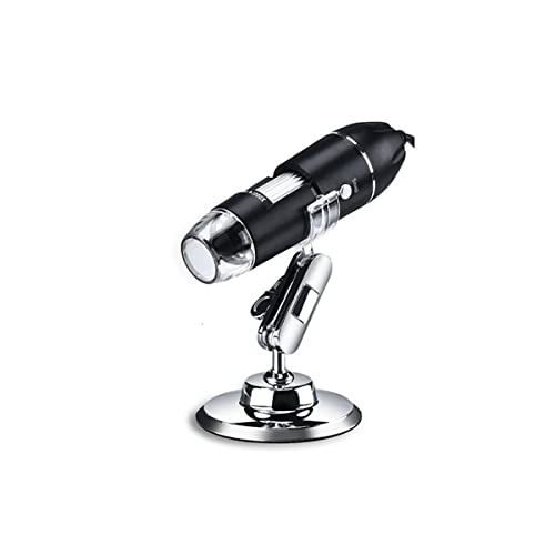ラボ用顕微鏡アクセサリー 1600倍の電子デジタル顕微鏡、リフトスタンド(1600 X Silver Stand)