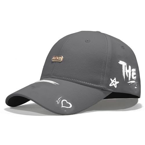 FK FORKICKS Baseball Cap for Women Men - Adjustable Size Dark Grey Hat