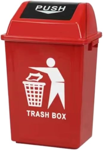 Tufduzo ゴミ箱 ふた付き 屋外 ダストボックス ごみ箱 大型 業務用 外用 大容量 悪臭防止 防臭 スイングカバー プラスチック 開閉簡単 厚い 大ごみ箱 おしゃれ キッチン 屋外ゴミ箱 ??桶 洗え 取り外し可能 廃棄物リサイクル容器 外用ゴミ箱