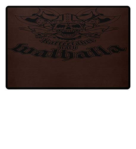 Paillasson Thor Heidentum idée cadeau déco originale pour fan de rock