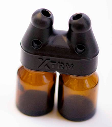 Double Twin Raumaroma der sensationelle Schraub Dreh Aufsatz für 2 braune Flaschen