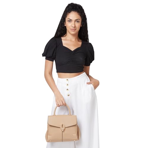 Image of Globus Women Black Solid Party Handheld Bag