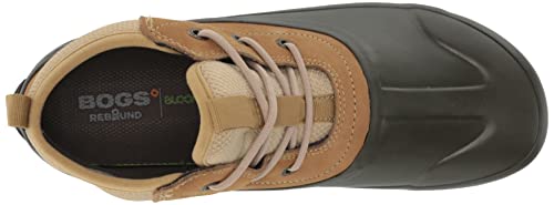 Bogs Womens Classic Casual Lace Leather Boot Snow, Dark Green Multi, 8 #TOP4