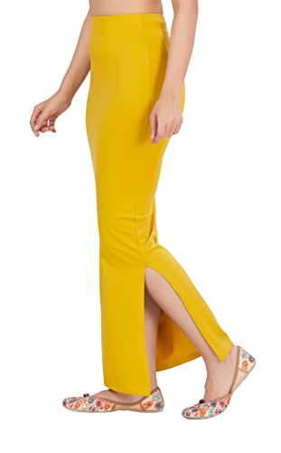 Image of Studio Shringaar Women's Pure Cotton Stretchable Saree Shapewear Petticoat
