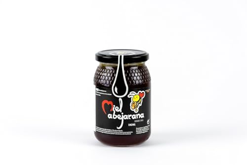 Miel Abejarana Miel pura de encina española 500 g, envase de cristal