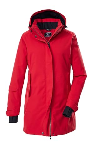 killtec Kobiety Parka/funkcjonalna parka KOW 20 WMN PRK | Parka, dwukierunkowy zamek błyskawiczny, regulowane mankiety,