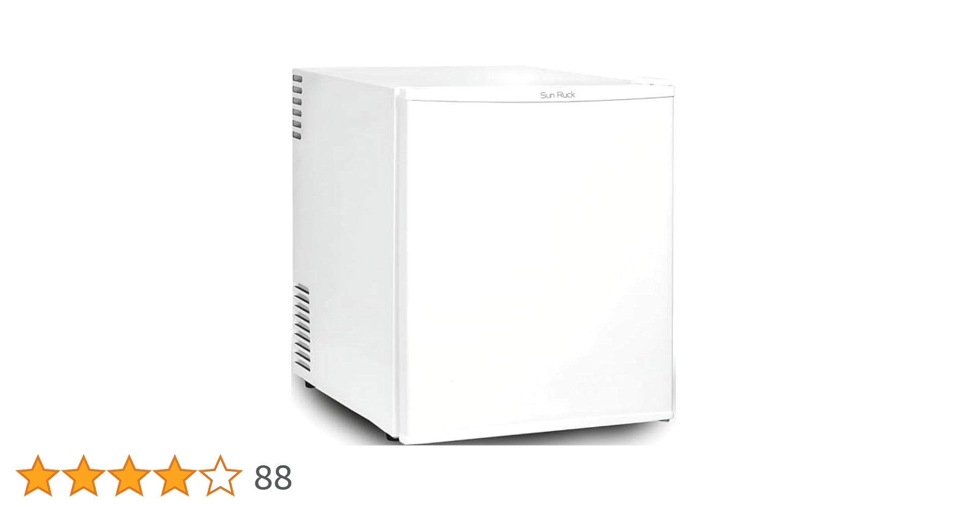 Amazon | SunRuck 冷蔵庫 小型 48L ホワイト 強化ガラス棚仕様
