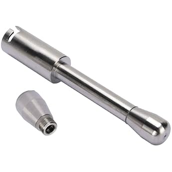RIZGHWOY Coffee Machine Steam Nozzle Tip 304 Stainless Steel Multiple Holes Upgrade Replacement for EC680 EC685 EC310 330 EC9335 Coffee Machines