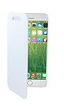 Couleur :blanc Swiss Charger SCP41212W Etui Folio en Simili Cuir pour iPhone 6 5,5\