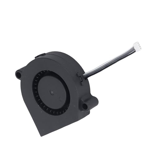 Fafeicy Juego de Ventiladores de Refrigeración para Impresora 3D, Rodamiento de Bolas Doble ABS, Refrigeración de Capa Eficiente, Ventilador 5015 y Ventiladores Hotend 2510 para Modelos de Impresión