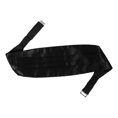 Adjustable Tuxedo Belt Bow Tie Silk Cummerbund for Men Wedding Party Occasions