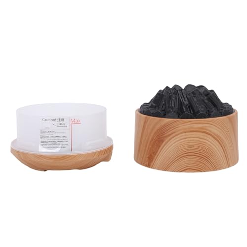 Difusor aromático eléctrico Jiawu 300ml diseño campfire miniatura 5