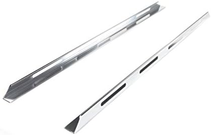 LPS LPS54A Bright Dipped Anodized Aluminum 54" Drill-in Installation Truck Bed Rail (Low Profile Slotted)