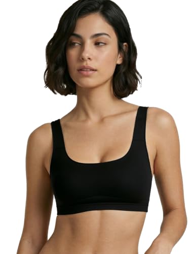 Image of Enamor Bamboo Cotton IB07, Women's Pop-on Bra - 3X Softer, 4X More Absorbent, Antimicrobial, Padded, Wirefree, Full Coverage