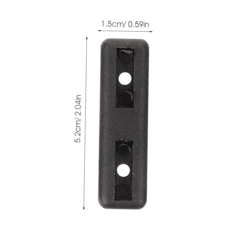 HOMSFOU 200個 家具防潮脚套 長方形製椅子足パッド 滑り止め家具足保護パッド 机 椅子 ソファ対応 傷防止 騒音軽減 耐久性