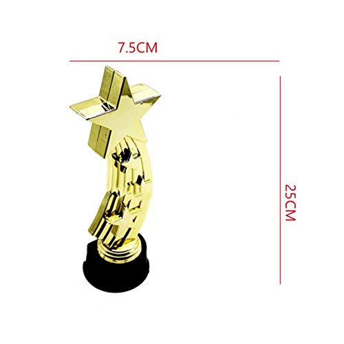 Trophées - Creative Crafts Gifts Winner Awards for School Sport Day ou Mini Olympics Event Gold Plastic Winner Trophies… - Image 3