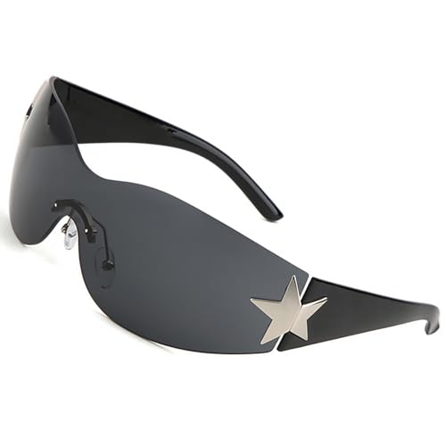 ZeriLion Y2K Rimless Sunglasses for Women