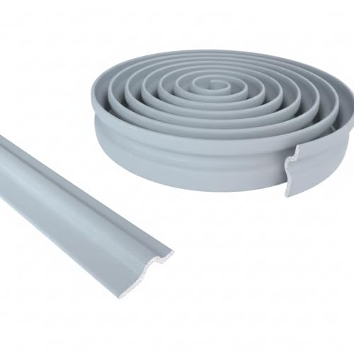 Door Draft Stopper 118 Inch/3M, Self Adhesive PU Foam Weather Stripping for Door & Window Insulation, Soundproofing Seal Strip for Bottom and Side, Door Sweep for Interior Doors-Quttly