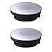 Produktbild 2Pcs Waschbecken Band Lochabdeckung Edelstahl Wasserhahn Loch Abdeckung Waschbecken Loch Platte Stopper Abdeckung Blindstopfen für Badezimmer Küche (Installationsloch für 1,2-1.6in/31-40mm)