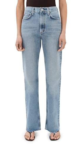 AGOLDE Women's Leena Jeans: Baby Flare, Stage, 27