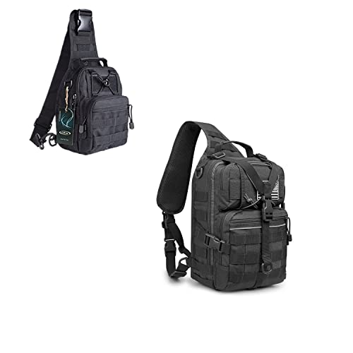 G4Free Tactical Sling Bag And Big Version Sling Backpack For Concealed Carry #TOP19