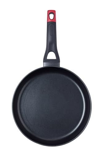Pyrex - Sartén Optima de 30 cm de aluminio para todo tipo de fuego, incluida inducción, revestimiento antiadherente sin PFAS, ultra resistente a los arañazos, apto para lavavajillas, mango suave al