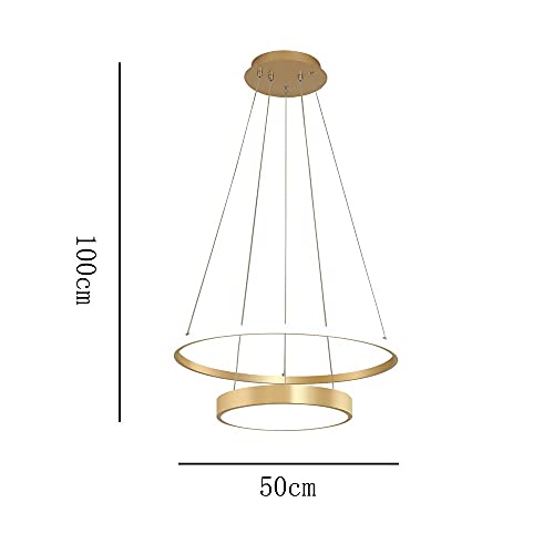Suspension LED moderne avec suspensions rondes en acrylique - 5