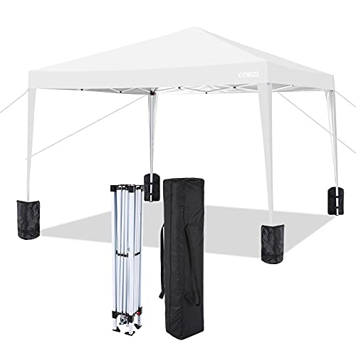 Image of COBIZI 10x20 Pop up Canopy Tent for Parties, Carry Bag,6Walls,4Sandbags g