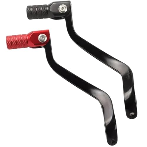 Sélecteur vitesse alliage aluminium anodisé noir rouge