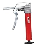 K Tool International 73930 3 oz. Mini Pistol Grease Gun with Dual Discharge Ports for...