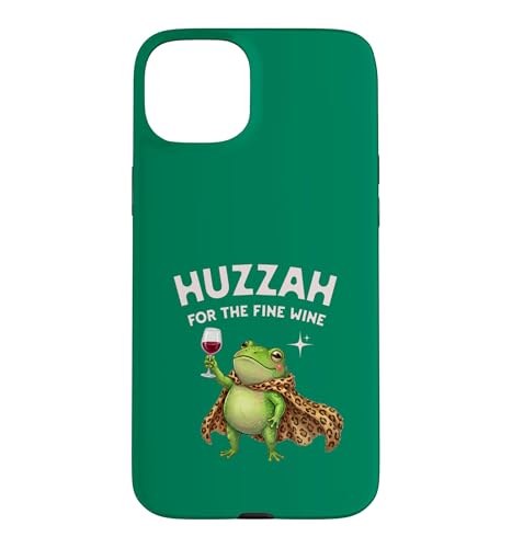 �t�@�j�[ �J�G���̋R�m Huzzah For the Fine Wine Leopard �P�[�v�M���O �X�}�z�P�[�X iPhone 15 Plus �p