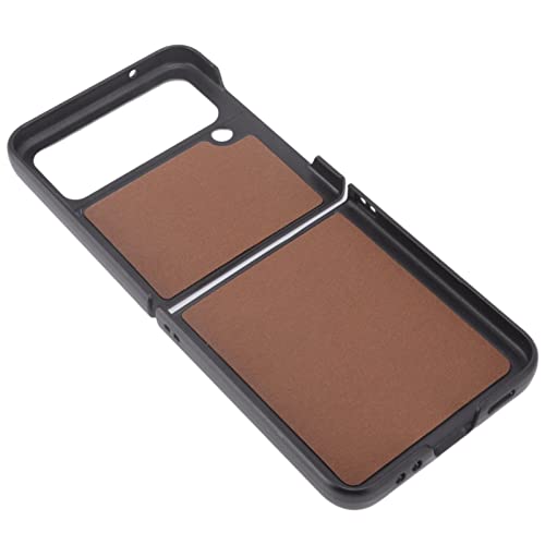 Rankomu läderfodral för Samsung Galaxy Z Flip 4 - Brun