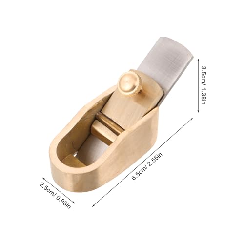 Rabot à Pouce Violon GARVALON Finition Précise Lame 18mm Ajustement Fluide