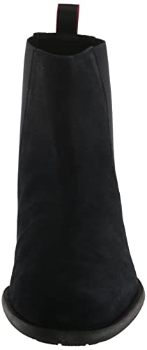 HUGO Men's Smooth Suede Pull on Chelsea Boot Hunting Shoe2