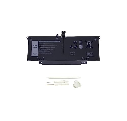 HCSK JHT2H Laptop Battery Replacement for Dell Latitude 7310 7410 Series Notebook P34S P34S001 0WY9MP 04V5X2 HRGYV 0HRGYV 7.6V 52Wh